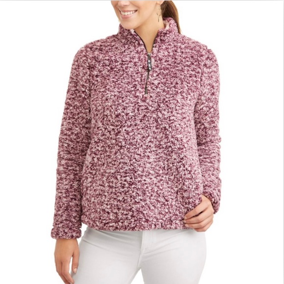 Time and Tru Jackets & Blazers - Women’s Snowtipped Quarter Zip Jacket